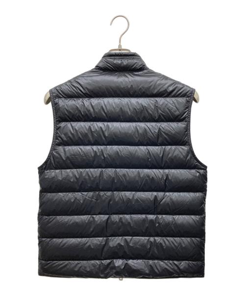 MONCLER（モンクレール）MONCLER (モンクレール) GUIダウンベスト ブラック サイズ:1の古着・服飾アイテム