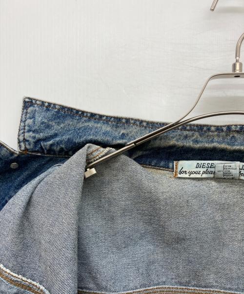 DIESEL（ディーゼル）DIESEL (ディーゼル) デニムジャケット インディゴ サイズ:36の古着・服飾アイテム