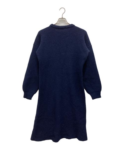 COMME des GARCONS（コムデギャルソン）COMME des GARCONS (コムデギャルソン) 80s ニットワンピース ネイビー サイズ:なしの古着・服飾アイテム