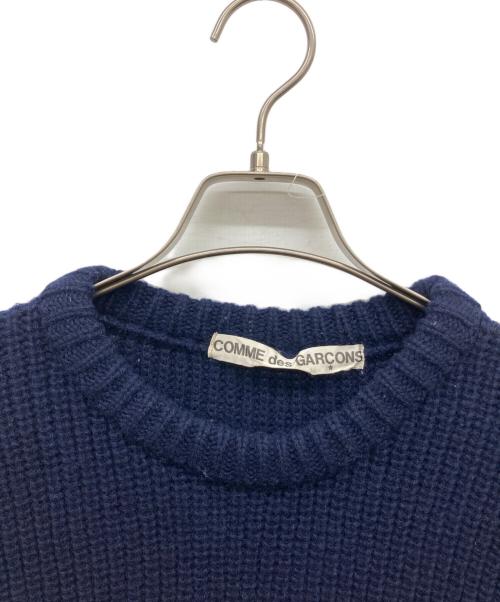 COMME des GARCONS（コムデギャルソン）COMME des GARCONS (コムデギャルソン) 80s ニットワンピース ネイビー サイズ:なしの古着・服飾アイテム