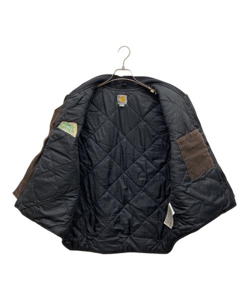CarHartt（カーハート）CarHartt (カーハート) ダック地ベスト ブラウン サイズ:Large Regulerの古着・服飾アイテム