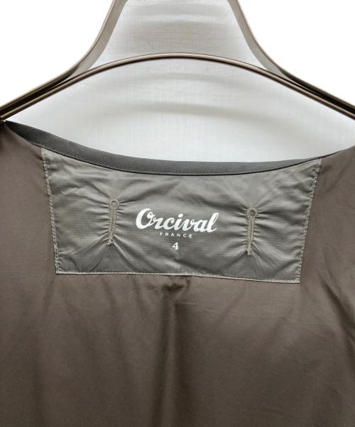 ORCIVAL（オーシバル）ORCIVAL (オーシバル) ライトキルトダウンブルゾン グレー サイズ:4の古着・服飾アイテム