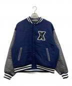 X-LARGEエクストララージ）の古着「OG VARSITY JACKET」｜ネイビー
