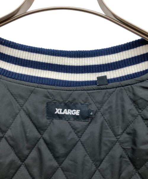 X-LARGE（エクストララージ）X-LARGE (エクストララージ) OG VARSITY JACKET ネイビー サイズ:Lの古着・服飾アイテム