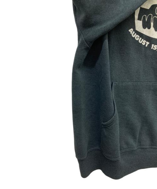 JERZEES（ジャージーズ）JERZEES (ジャージーズ) プリントパーカー  80-90s woodstock festival ブラック サイズ:Mの古着・服飾アイテム