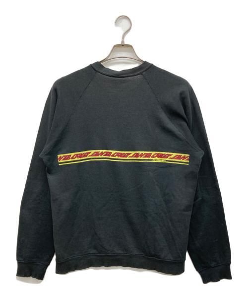 JERZEES（ジャージーズ）JERZEES (ジャージーズ) プリントスウェット 80s santa cruz ブラック サイズ:L 42-44の古着・服飾アイテム