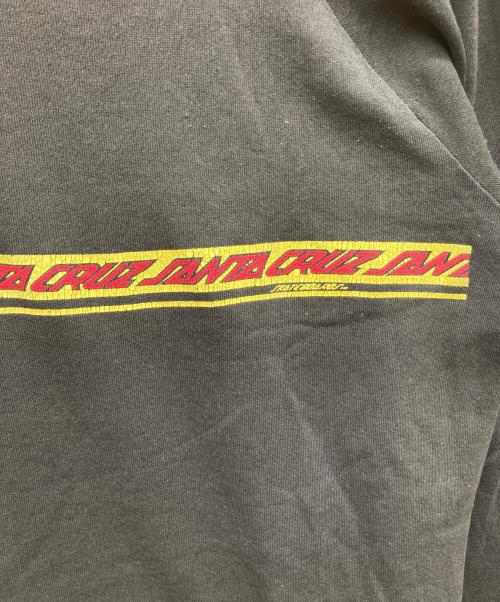 JERZEES（ジャージーズ）JERZEES (ジャージーズ) プリントスウェット 80s santa cruz ブラック サイズ:L 42-44の古着・服飾アイテム