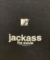 中古・古着 FRUIT OF THE LOOM (フルーツオブザルーム) プリントパーカー 00s jackass ブラック サイズ:M：15000円