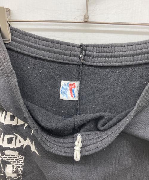 Hanes（ヘインズ）Hanes (ヘインズ) プリントスウェットパンツ 90s Suicidal Tendencies ブラック サイズ:LARGE/GRANDの古着・服飾アイテム
