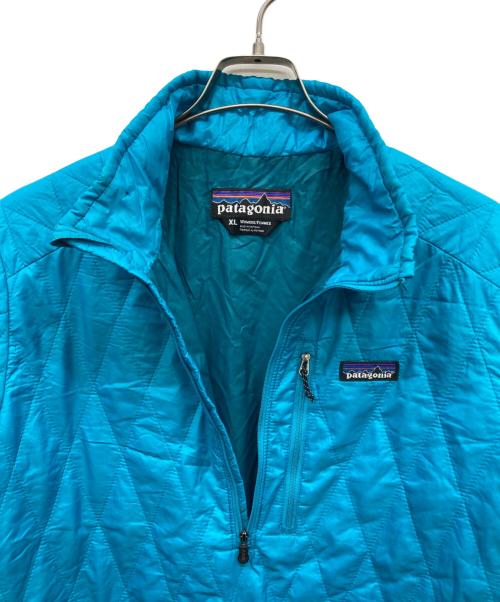 Patagonia（パタゴニア）Patagonia (パタゴニア) ナノパフジャケット スカイブルー サイズ:XL WOMENSの古着・服飾アイテム