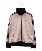 adidasアディダス）の古着「トラックジャケット」｜ベージュ
