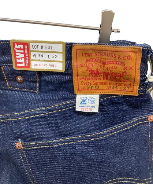 LEVI'S VINTAGE CLOTHING（リーバイス ビンテージ クロージング）LEVI'S VINTAGE CLOTHING (リーバイス ビンテージ クロージング) 501XXデニムパンツ  復刻 1993年モデル インディゴ サイズ:W34×L32の古着・服飾アイテム