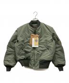 BUZZ RICKSON'Sバズリクソンズ）の古着「TYPE MA-1 “LION UNIFORM INC.”」｜カーキ