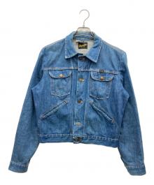 Wrangler（ラングラー）の古着「80s 124MJデニムジャケット 黒タグ」｜インディゴ