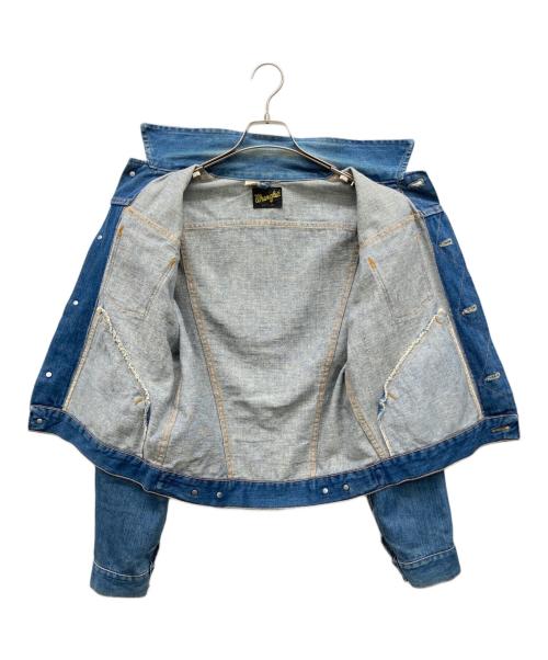 Wrangler（ラングラー）Wrangler (ラングラー) 80s 124MJデニムジャケット 黒タグ インディゴ サイズ:40の古着・服飾アイテム