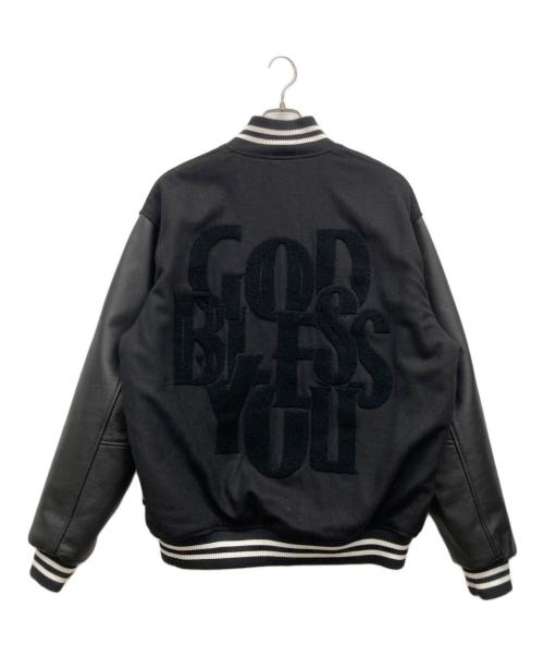 GOD BLESS YOU（ゴッド ブレス ユー）god bless you (ゴッド ブレス ユー) スタジャン ブラック サイズ:Lの古着・服飾アイテム