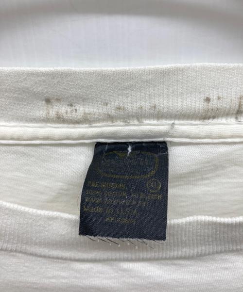 HOBIE（ホビー）Hobie (ホビー) 長袖カットソー 70s-80s 黒タグ ホワイト サイズ:XLの古着・服飾アイテム