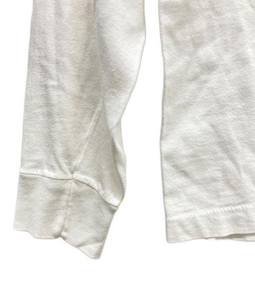 HOBIE（ホビー）Hobie (ホビー) 長袖カットソー 70s-80s 黒タグ ホワイト サイズ:XLの古着・服飾アイテム