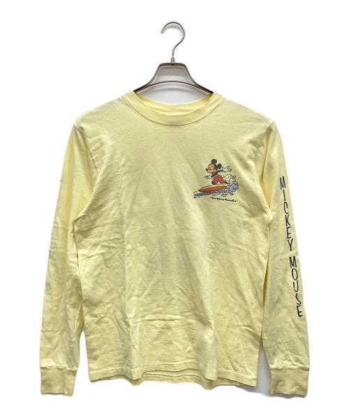 DISNEY（ディズニー）DISNEY (ディズニー) 70s サーフミッキー イエロー サイズ:Mの古着・服飾アイテム