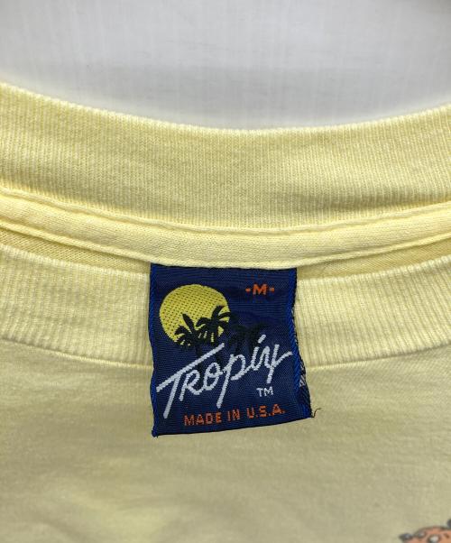 DISNEY（ディズニー）DISNEY (ディズニー) 70s サーフミッキー イエロー サイズ:Mの古着・服飾アイテム