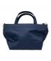 ANYA HINDMARCH (アニヤ・ハインドマーチ) Chubby smiley Nylon Tote ネイビー：15000円