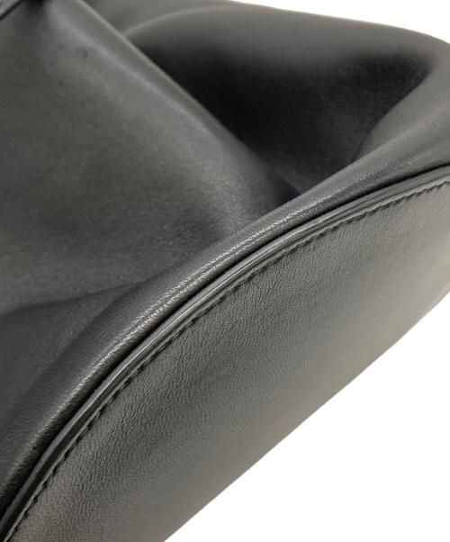 JIL SANDER（ジルサンダー）JIL SANDER (ジルサンダー) 巾着ショルダーバッグ ブラックの古着・服飾アイテム