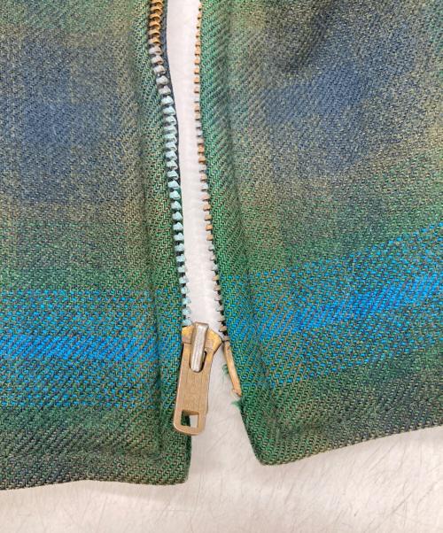 PENDLETON（ペンドルトン）PENDLETON (ペンドルトン) 50-60s オンブレウールジャケット グリーン サイズ:不明の古着・服飾アイテム