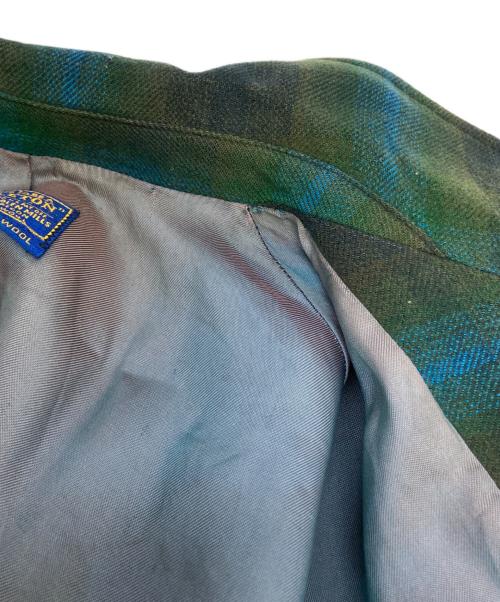 PENDLETON（ペンドルトン）PENDLETON (ペンドルトン) 50-60s オンブレウールジャケット グリーン サイズ:不明の古着・服飾アイテム
