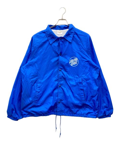 SANTA CRUZ（サンタクルーズ）SANTA CRUZ (サンタクルーズ) 80s コーチジャケット オリジナル ブルー サイズ:Lの古着・服飾アイテム
