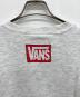 中古・古着 VANS (ヴァンズ) プリントスウェット Leeボディ グレー サイズ:MEDIUM：25000円