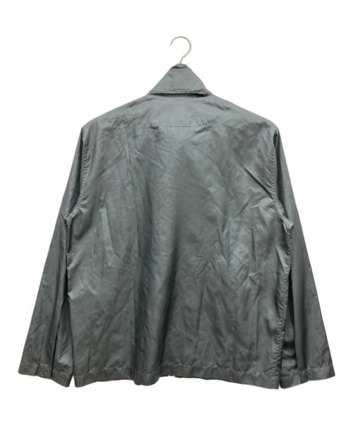 ARMANI EXCHANGE（アルマーニ エクスチェンジ）ARMANI EXCHANGE (アルマーニ エクスチェンジ) デザインギミックナイロンジャケット グレー サイズ:Sの古着・服飾アイテム