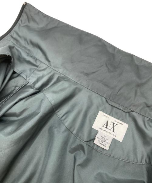 ARMANI EXCHANGE（アルマーニ エクスチェンジ）ARMANI EXCHANGE (アルマーニ エクスチェンジ) デザインギミックナイロンジャケット グレー サイズ:Sの古着・服飾アイテム