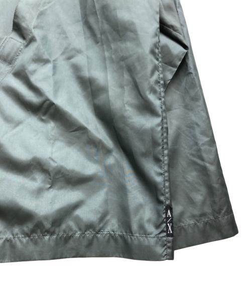 ARMANI EXCHANGE（アルマーニ エクスチェンジ）ARMANI EXCHANGE (アルマーニ エクスチェンジ) デザインギミックナイロンジャケット グレー サイズ:Sの古着・服飾アイテム