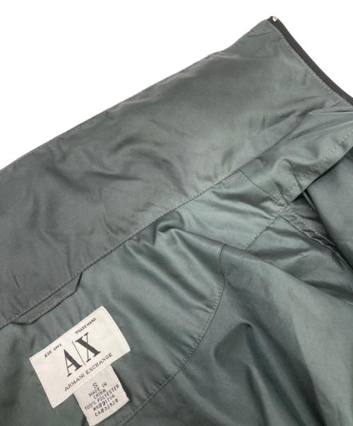 ARMANI EXCHANGE（アルマーニ エクスチェンジ）ARMANI EXCHANGE (アルマーニ エクスチェンジ) デザインギミックナイロンジャケット グレー サイズ:Sの古着・服飾アイテム