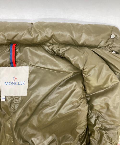 MONCLER（モンクレール）MONCLER (モンクレール) ダウンベスト GHANA グリーン サイズ:00の古着・服飾アイテム