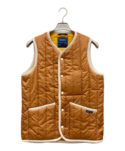 LAVENHAM（ラベンハム）LAVENHAM (ラベンハム) コントラスト ソーンハム ブラウン サイズ:36の古着・服飾アイテム
