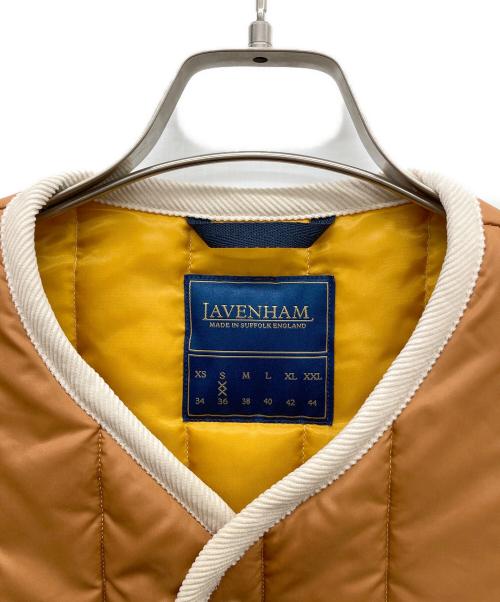 LAVENHAM（ラベンハム）LAVENHAM (ラベンハム) コントラスト ソーンハム ブラウン サイズ:36の古着・服飾アイテム