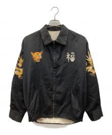 USED（ユーズド）の古着「ベトナムジャケット 推定60s ideal zip」｜ブラック