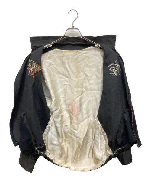 USED（ユーズド）USED (ユーズド) ベトナムジャケット 推定60s ideal zip ブラック サイズ:不明の古着・服飾アイテム