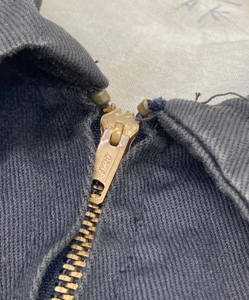 USED（ユーズド）USED (ユーズド) ベトナムジャケット 推定60s ideal zip ブラック サイズ:不明の古着・服飾アイテム