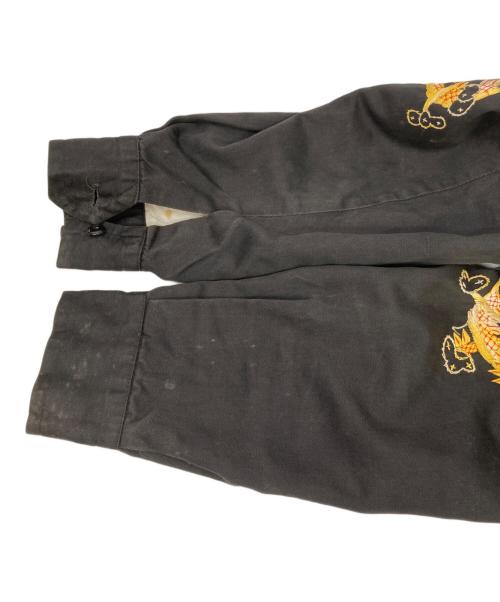 USED（ユーズド）USED (ユーズド) ベトナムジャケット 推定60s ideal zip ブラック サイズ:不明の古着・服飾アイテム
