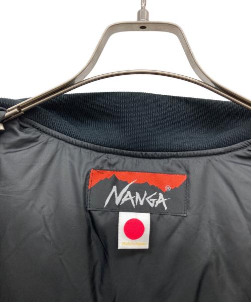 NANGA（ナンガ）NANGA (ナンガ) 焚火MA-1ジャケット ブラック サイズ:Mの古着・服飾アイテム