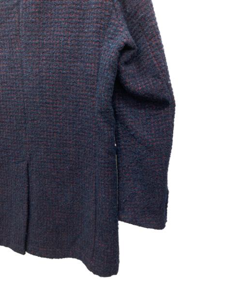 Bob（ボブ）bob (ボブ) ウール混コート ネイビー サイズ:48の古着・服飾アイテム