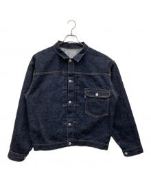 New Manual（ニュー・マニュアル）の古着「001 lv t-back denim jacket」｜インディゴ