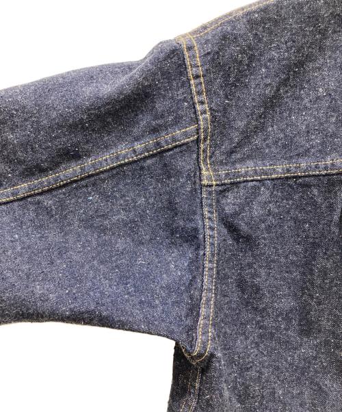 New Manual（ニュー・マニュアル）New Manual (ニュー・マニュアル) 001 lv t-back denim jacket インディゴ サイズ:FREEの古着・服飾アイテム