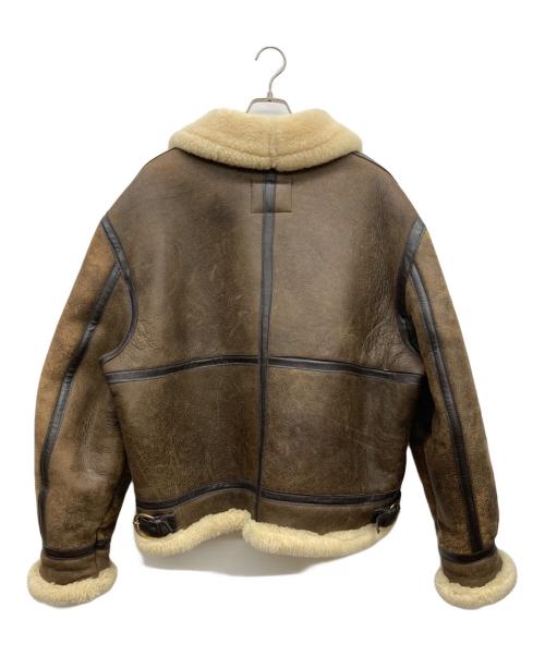 SCHOTT BROS.（ショットブロス）SCHOTT BROS. (ショットブロス) B-3 ムートンフライトジャケット ブラウン サイズ:46の古着・服飾アイテム