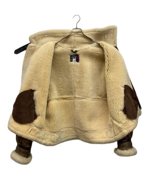 SCHOTT BROS.（ショットブロス）SCHOTT BROS. (ショットブロス) B-3 ムートンフライトジャケット ブラウン サイズ:46の古着・服飾アイテム