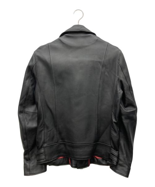 BUFFALO BOBS（バッファローボブズ）BUFFALO BOBS (バッファローボブズ) ダブルライダースジャケット ブラック サイズ:3の古着・服飾アイテム