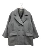 Loungedressラウンジドレス）の古着「Pコート」｜グレー