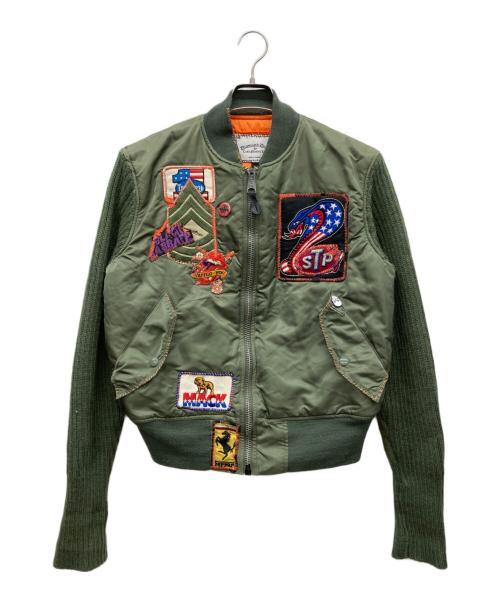 DIAMOND DOGS（ダイアモンドドッグス）DIAMOND DOGS (ダイアモンドドッグス) MA-1ジャケット カーキ サイズ:Sの古着・服飾アイテム